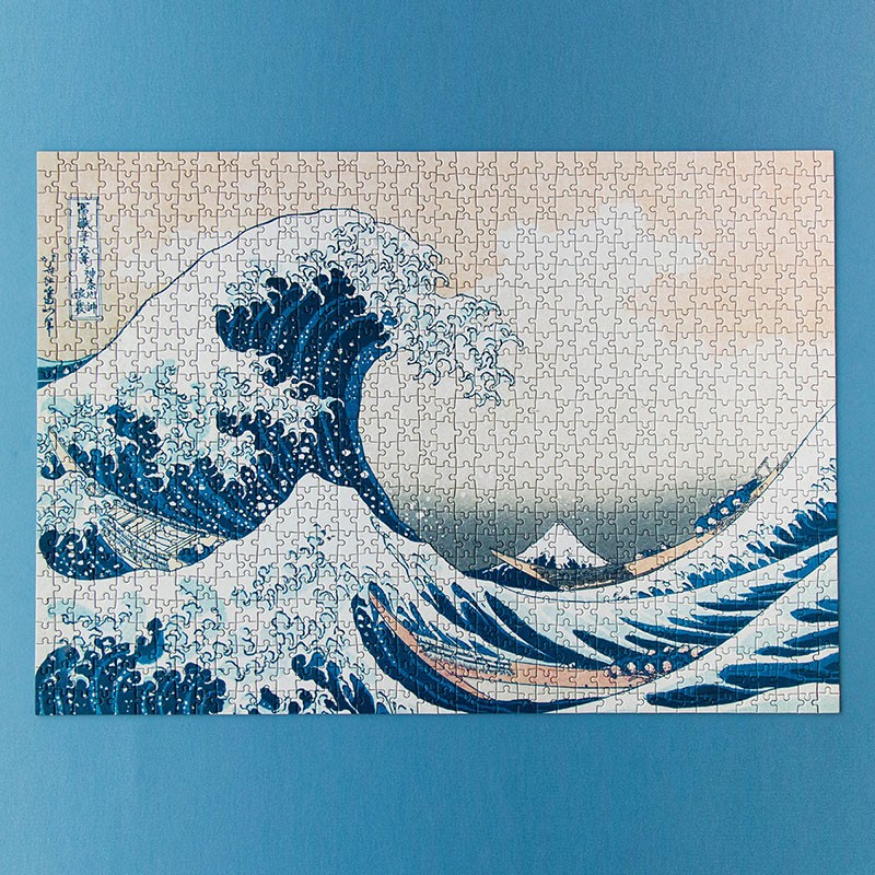 puzzle de 1000 peces de la onada de Hokusai